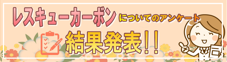 レスキューカーボン(活性炭)アンケート結果 腎臓病・腎不全の特殊食品の店ネフロン